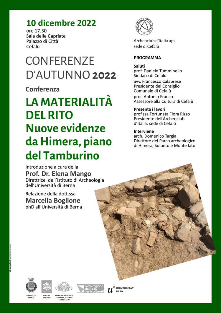 Archeoclub d’Italia Conferenza d’Autunno 10 dicembre 2022