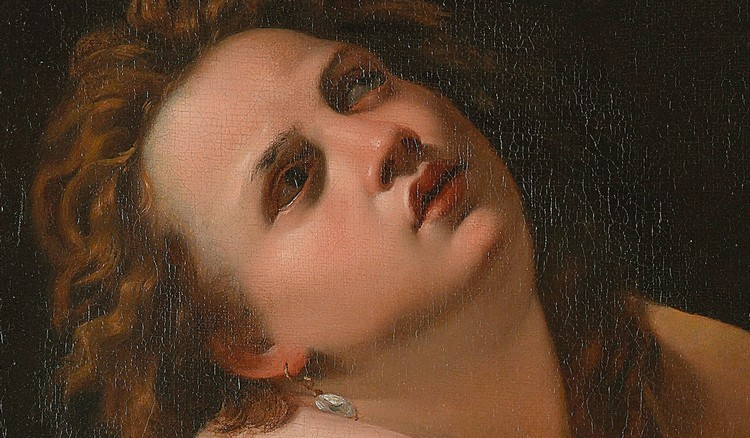 Ospite a Palazzo Cleopatra, Artemisia Gentileschi