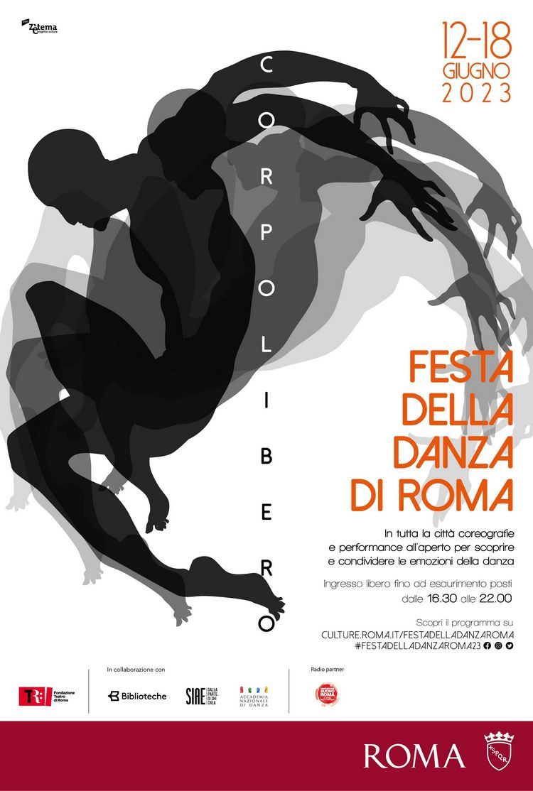 Corpo Libero. Festa della Danza di Roma 2023 – Dal 12 al 18 giugno la prima edizione della manifestazione dedicata alla danza contemporanea