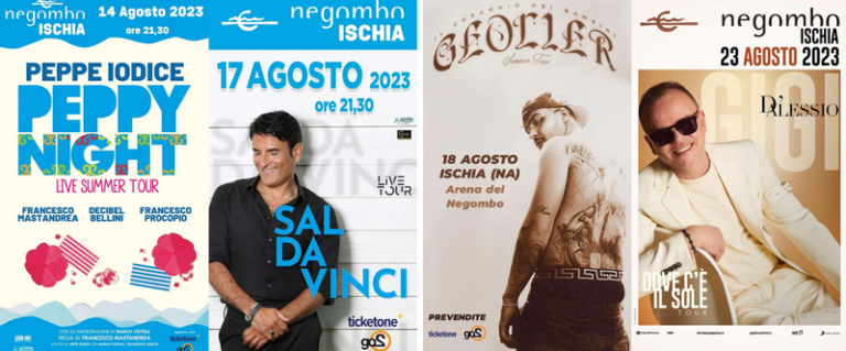 Estate al Negombo 2.0: gran finale con Gigi D’Alessio