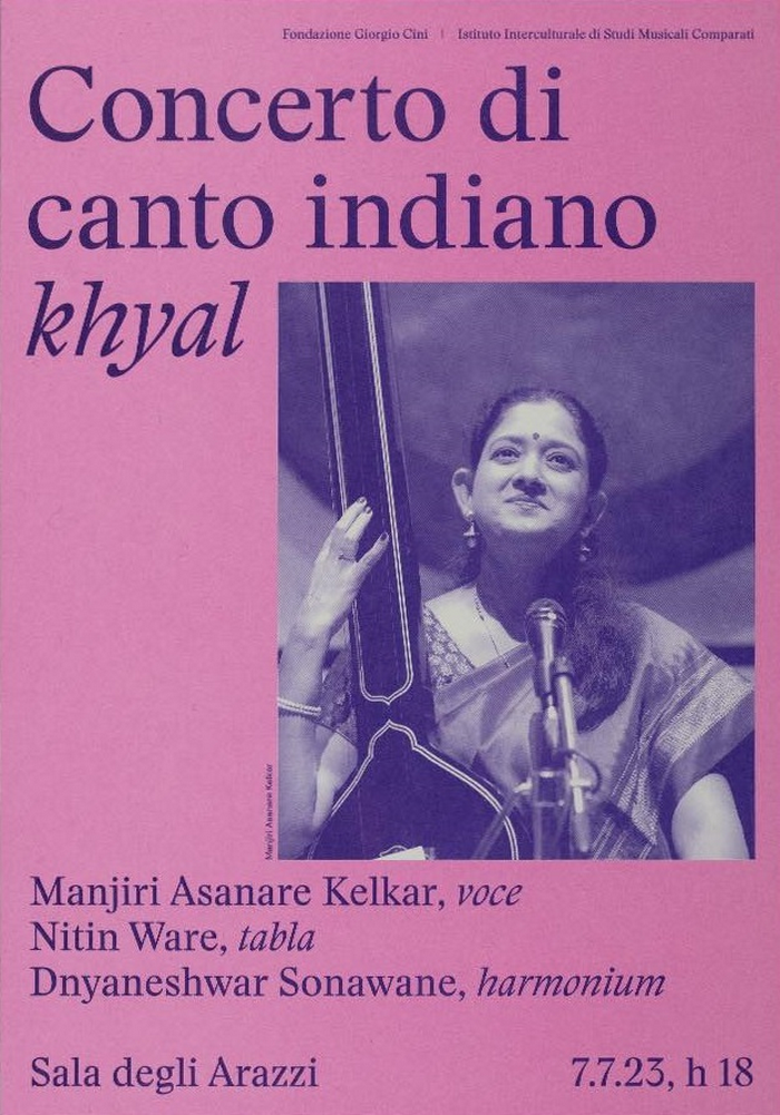 Concerto di musica indiana con Manjiri Asanare Kelkar, canto khyal