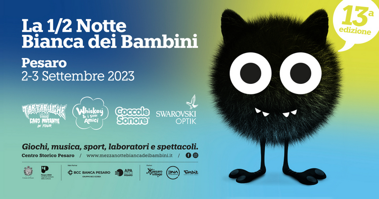 La 1/2 Notte Bianca dei Bambini al Museo Nazionale Rossini, 2 e 3 settembre