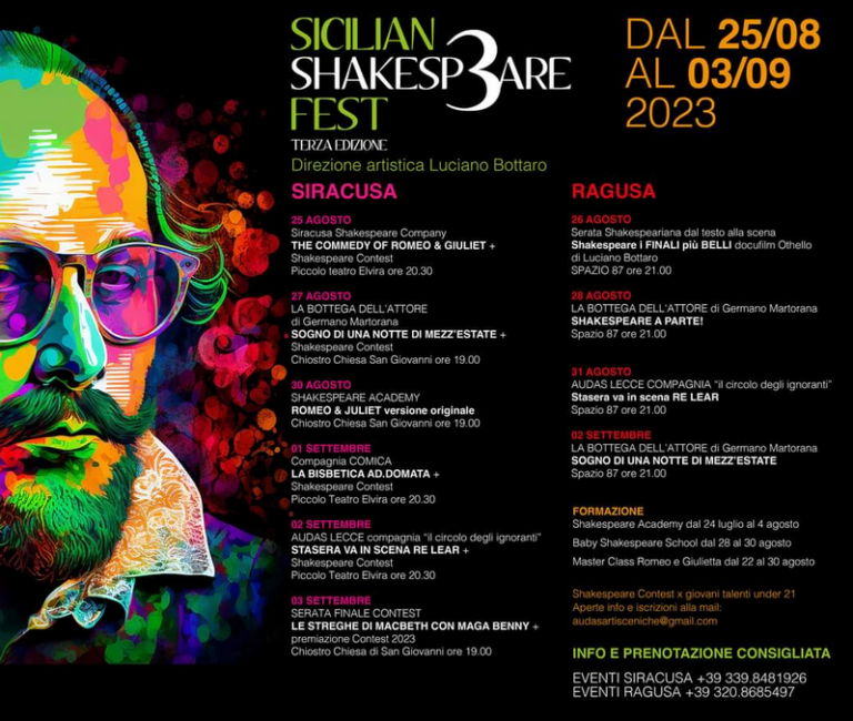 Sicilian Shakespeare Fest 