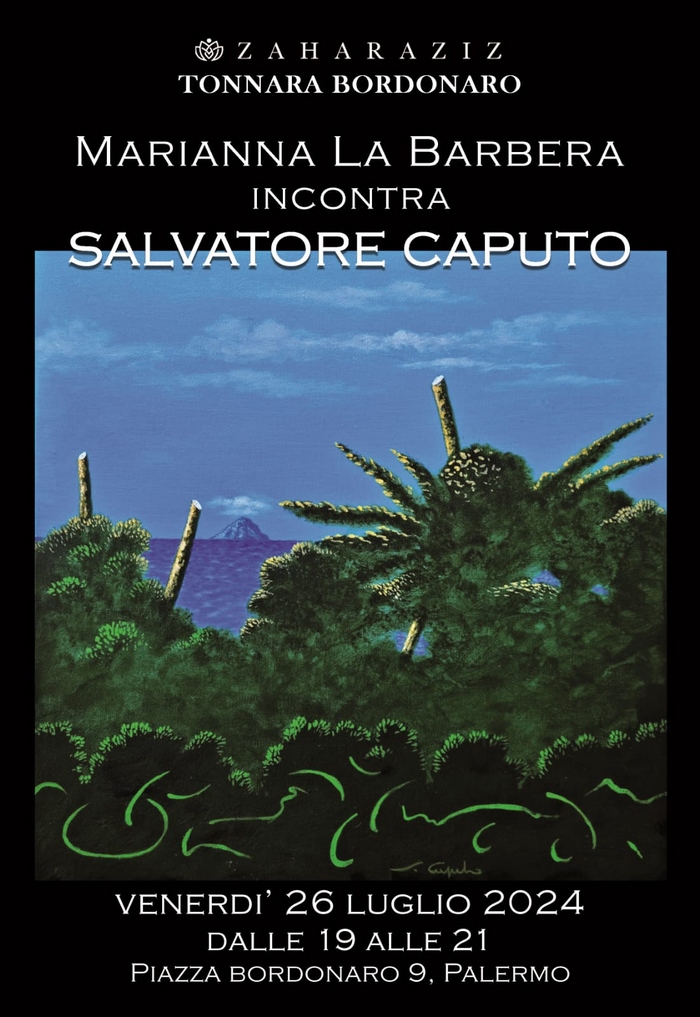 L’Antica Tonnara Bordonaro di Palermo omaggia Salvatore Caputo, giunto al sessantesimo anno di attività artistica