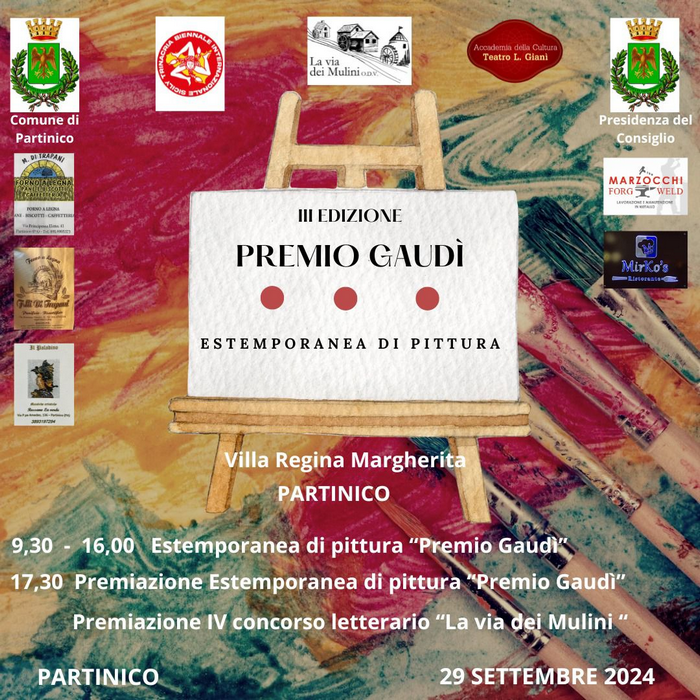 Giunge alla terza edizione il “Premio Gaudì”, a cura dell’associazione “La via dei Mulini”