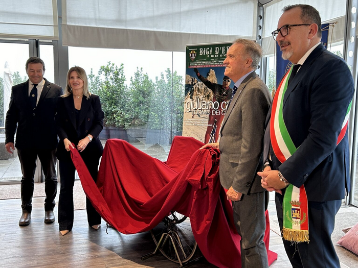 Al museo Nicolis le biciclette del recordman Giuliano Calore