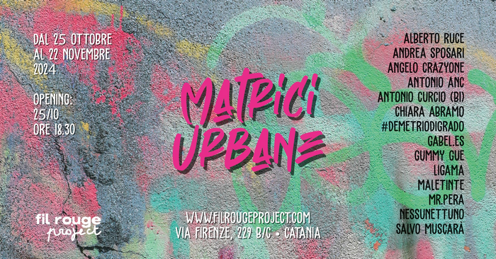 Matrici Urbane. La prima esposizione collettiva di street-artist siciliani