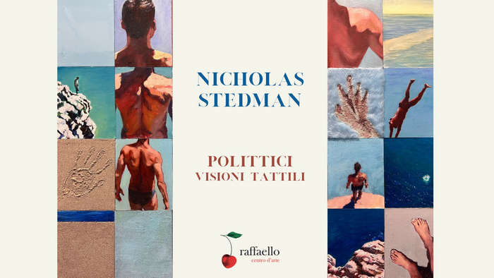 “Polittici – Visioni tattili” è il titolo della mostra di Nicholas Stedman a cura del “Centro d’arte Raffaello”