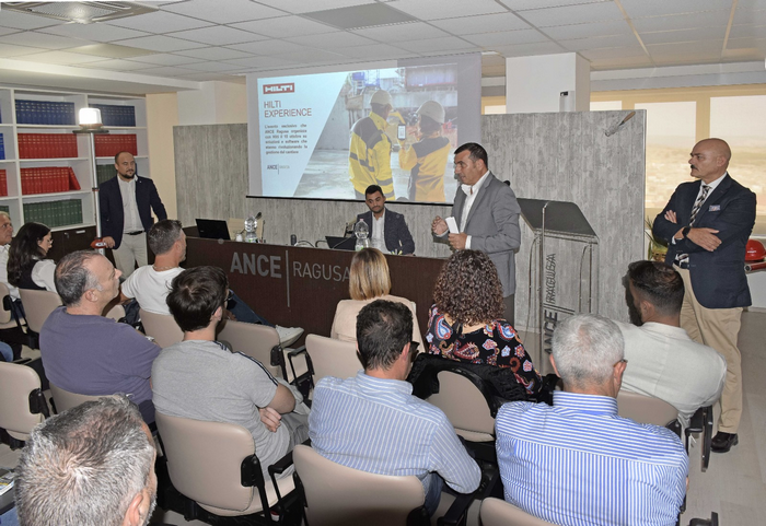 Migliorare la produttività delle aziende edili, evento dimostrativo con i manager Hilti